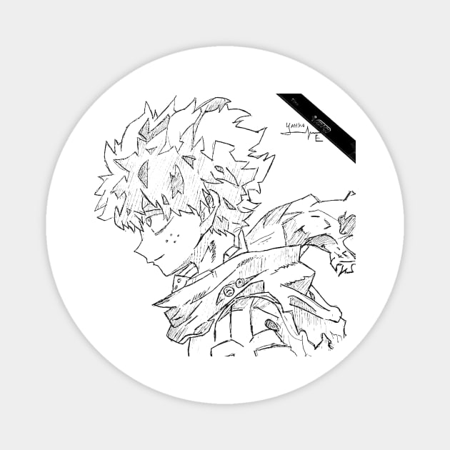 my hero academia Magnet by  Faya